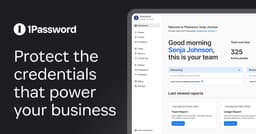 Passwords, Secrets, and Access Management | 1Password logo