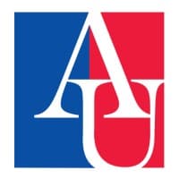 American University logo